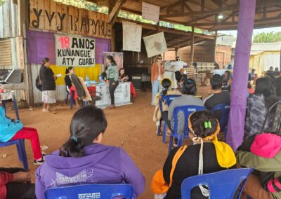 Diálogos Culturais, organização da Grande Assembleia das Mulheres Kaiowá e Guarani