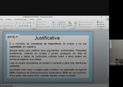 Oficina Online de Formação e Apoio Técnico para a Inscrição nos Editais FMIC e FOMTEATRO